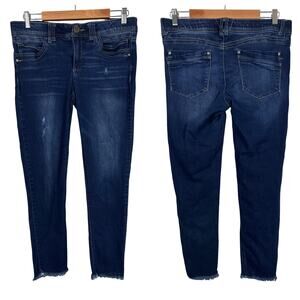 Democracy Womens 10 Ab Solution Slimming Tummy Control Stretch Ankle Skinny Jean